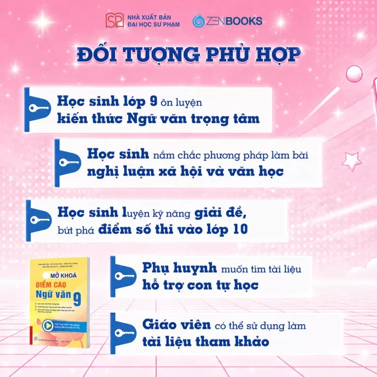 MỞ KHÓA ĐIỂM CAO NGỮ VĂN LỚP 9